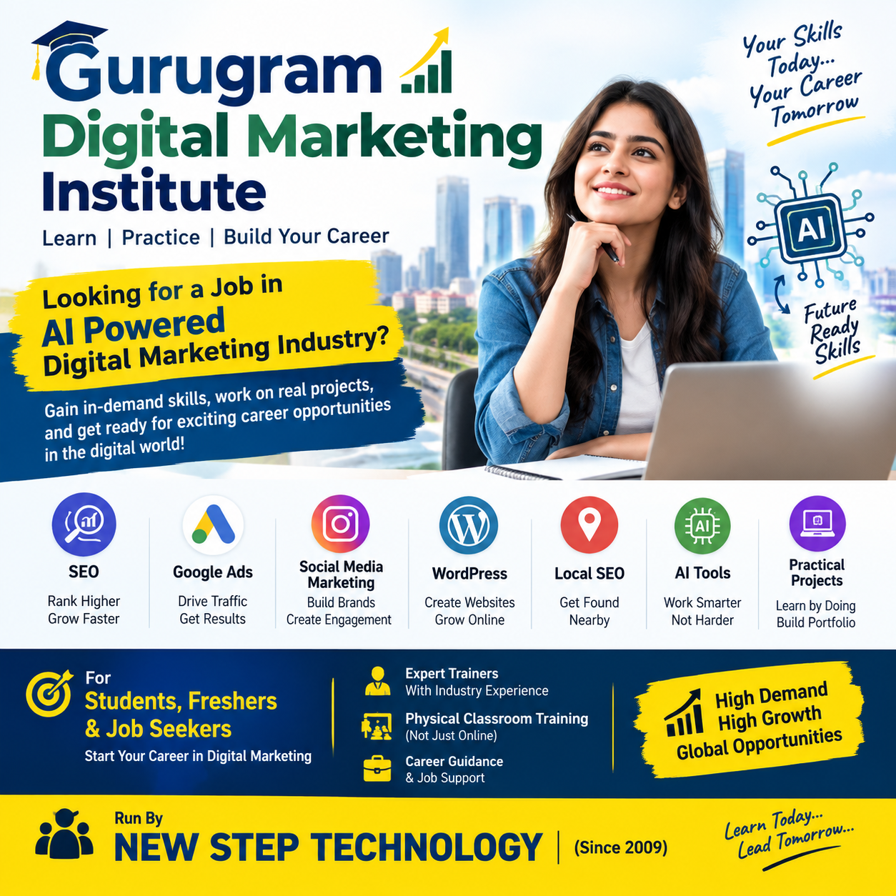 Gurugram Digital Marketing Institute, Sector 107, Gurugram